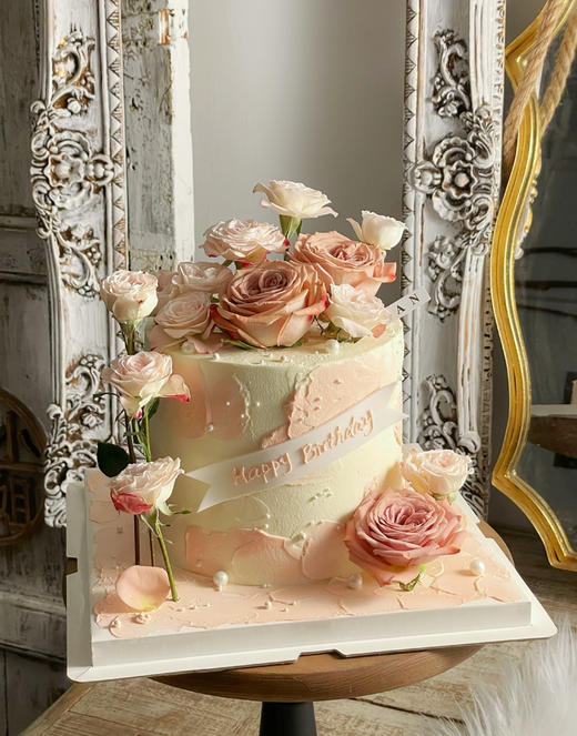 春的日记，鲜花蛋糕，请提前2天下单，因花材绽放时间不等，颜色或有微量差异 商品图2