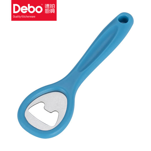 Debo德铂格诺厨刀5件套 瓶起 去皮器 水果刀 带齿刀 刀架  萨曼塔厨具5件套 水果刀 瓜刨 厨房剪 底座 商品图4