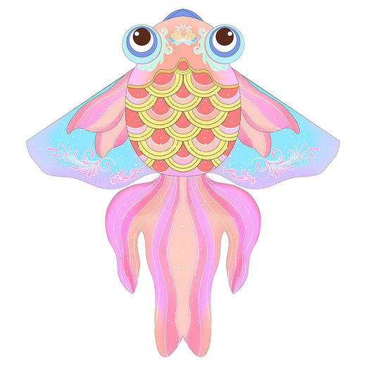 婷婷姐姐金鱼风筝儿童风筝 商品图0