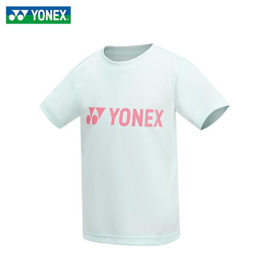 【双11大促进行中】YONEX尤尼克斯羽毛球服315023BCR童装羽毛球服短袖透气童装 商品图1