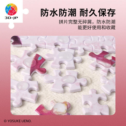 【折扣商品 不退不换】1200片平面拼图塑料拼图H3123 上野阳介-Lily 商品图2