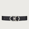 FERRAGAMO 菲拉格慕 男士双面可调式 GANCINI 腰带 黑色 67 0084 750184 商品缩略图0