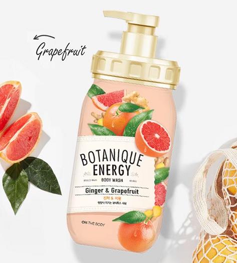 安宝笛植萃赋活诺丽美肌沐浴露500ml【柠檬/西柚】韩国进口 商品图4