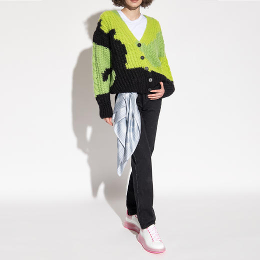 ALEXANDER MCQUEEN 亚历山大.麦昆 女士气垫休闲运动鞋 白色 718255 WICYD 8884 商品图3