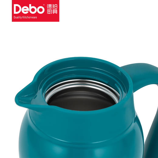 Debo德铂奥克登杯壶套装304不锈钢暖壶保温杯家用壶套装300+900毫升礼盒装 商品图3