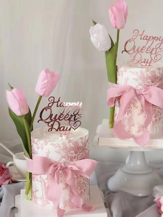 女神郁金香  一鲜奶动物奶油蛋糕 商品图0