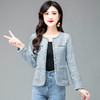 优雅小香风，圆领修身版型小外套QYM-HSY-S23A017-Y 商品缩略图7