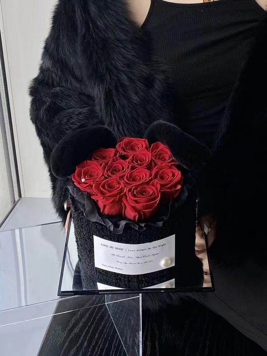 兔兔永生花花盒 商品图2