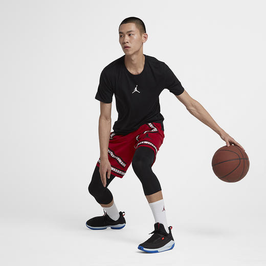 NIke/耐克Air Jordan男子运动训练速干透气弹力紧身裤892246-010 商品图4