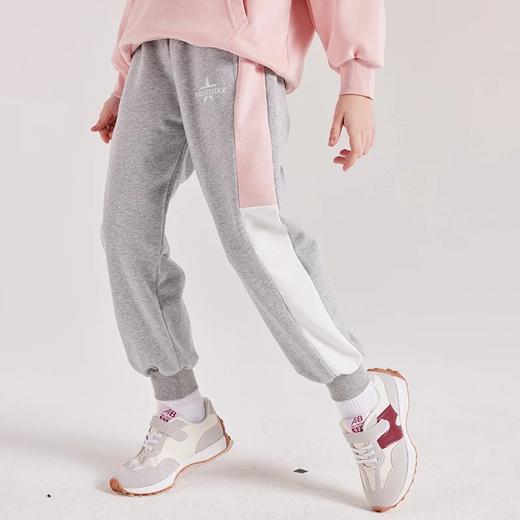 【24年反季特价清仓】龙之涵 亲子款设计师款撞色卫裤 23年春季学生运动休闲裤 婴幼儿A类标准 商品图4