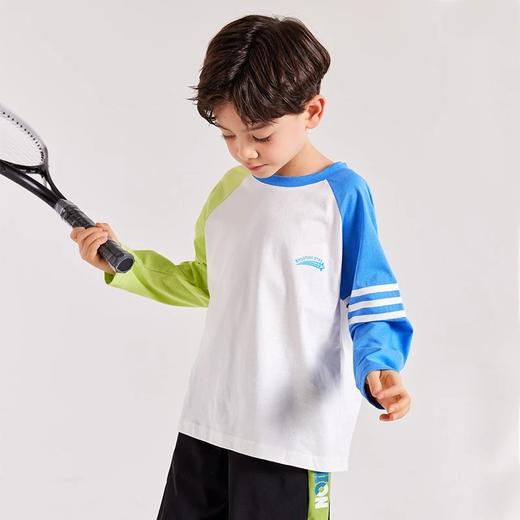 【三妈优选】龙之涵 棒球少年纯棉长T衫 2023年新款长袖上衣 婴幼儿A类标准 商品图11