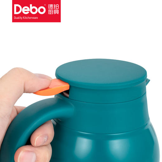 Debo德铂奥克登杯壶套装304不锈钢暖壶保温杯家用壶套装300+900毫升礼盒装 商品图4