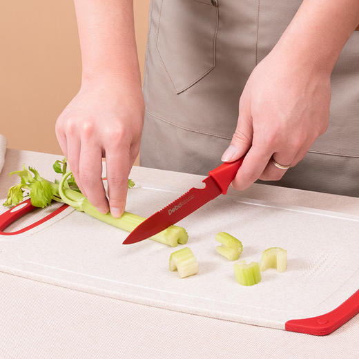 Debo德铂伽利特厨房用具七件套水果刀削皮刀菜刀剪刀粘板勺子铲子送礼品 商品图4