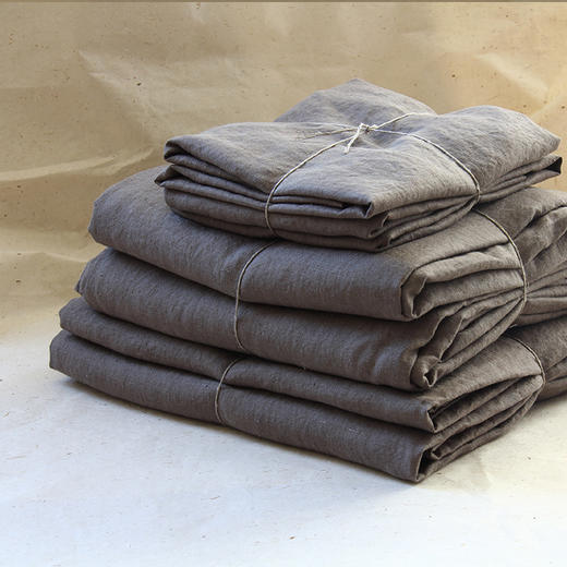  麻+色织系列汉麻4件套(赠2个抱枕套) 商品图3