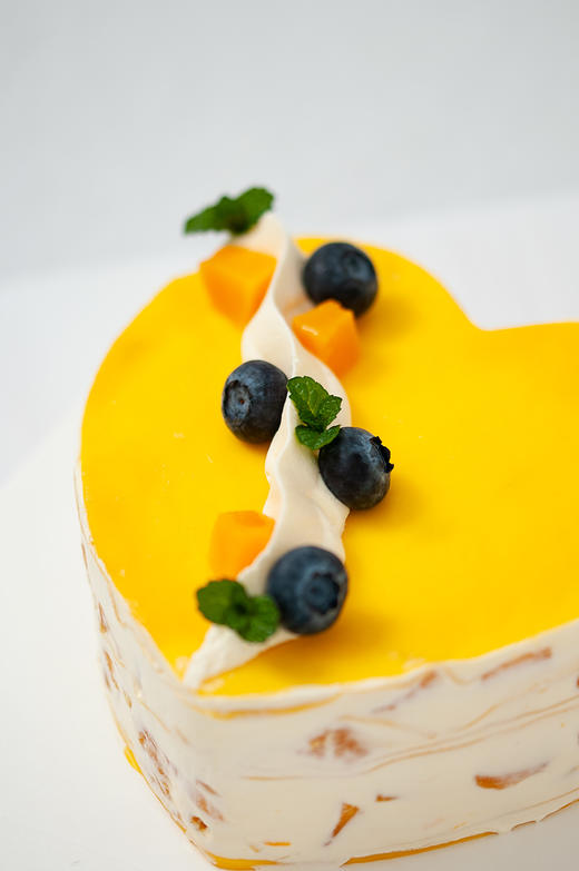 Kiri奶酪心形千层蛋糕（榴莲、芒果可选） 商品图3