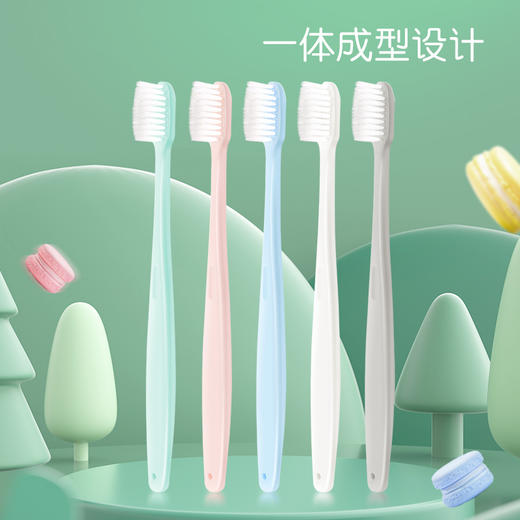 婴蓓 莫兰迪牙刷套装（10支/袋)超值装 商品图4