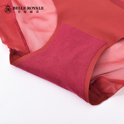 【99元5条，下单拍5】皇家丽美女士内裤抗菌女中低腰三角女生内裤DKM1070 商品图4