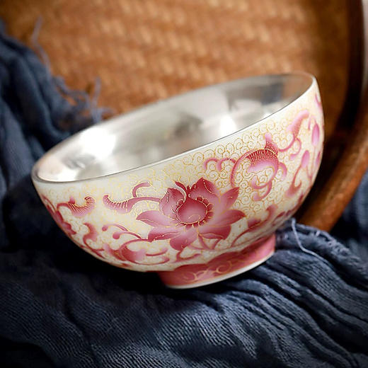 四季夏歌鎏银套杯 商品图7