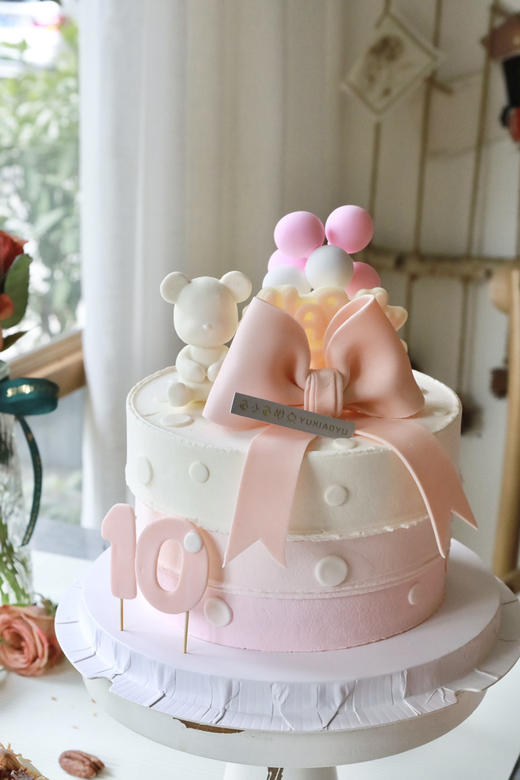 粉色系小熊蝴蝶结 商品图0