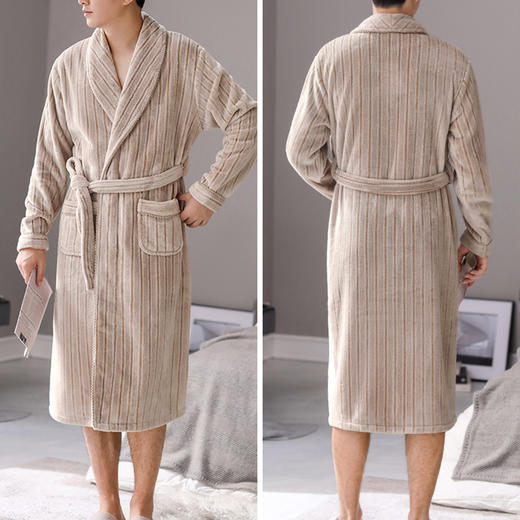 裁缝学苑MQ22睡衣纸样睡袍男装法兰绒浴袍长款家居服做衣服打板版 商品图2