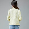 优雅小香风，圆领修身版型小外套QYM-HSY-S23A017-Y 商品缩略图3