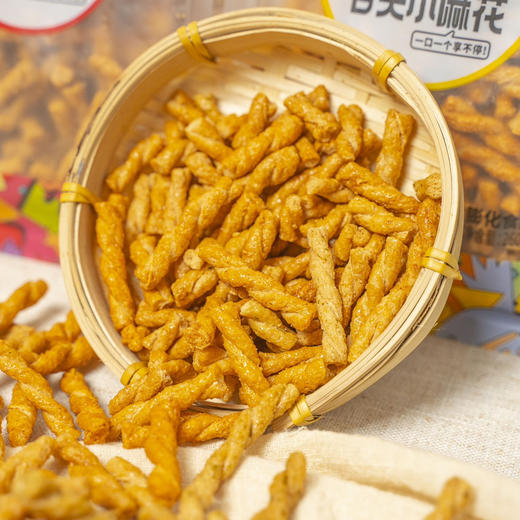 广沛板栗小麻花烧烤味208g 商品图1