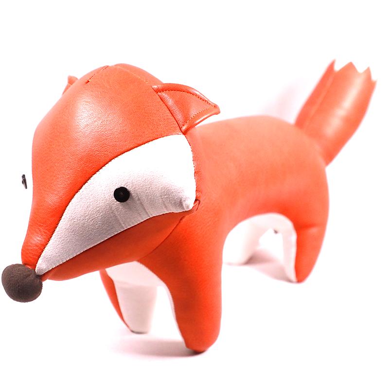 深山集市 橘色狐狸玩偶