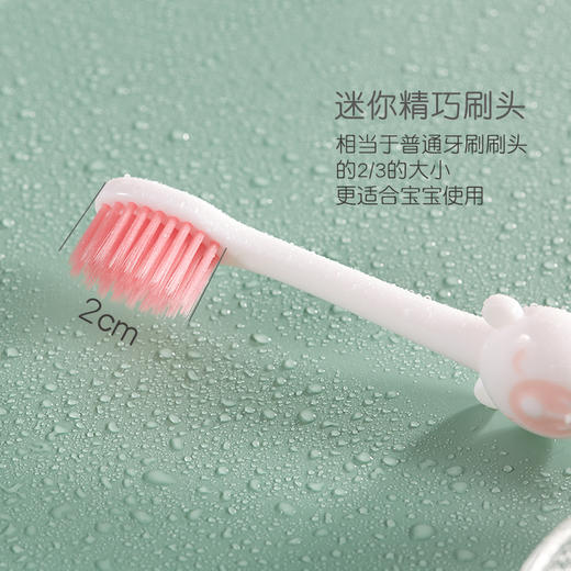 婴蓓 儿童小熊牙刷 5支装（2-5岁儿童使用，软毛，专为儿童设计 ） 商品图7