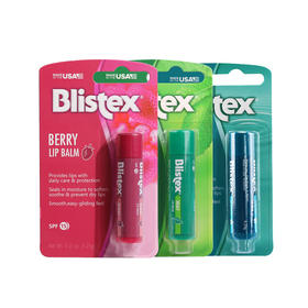 2件包邮【现货】【销量过亿，去死皮滋润保湿】【唇膏润唇界常青树 老网红小蓝罐】【干裂唇纹说拜拜👏】【嘴唇嘟嘟嫩到不行】【经典原味、薄荷味、浆果味】