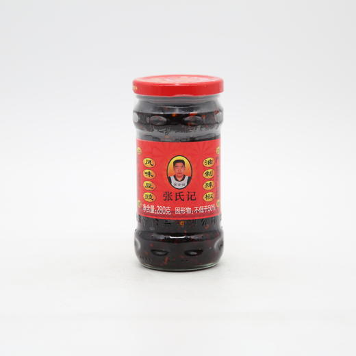 张氏记风味豆豉油辣椒280g（6931818968029） 商品图0