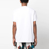 ALEXANDER MCQUEEN 亚历山大.麦昆 男士棉质字母涂鸦徽标印花圆领短袖T恤 白色 727285 QUZ22 0900 商品缩略图2