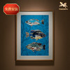 铜师傅 手工錾刻 铜雕画《热带鱼之三》 商品缩略图1