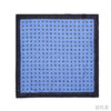 蓝色波点羊毛手工口袋巾 商品缩略图1