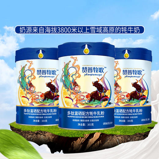 多肽富硒配方牦牛乳粉 300g/罐 【买6送1】 商品图2