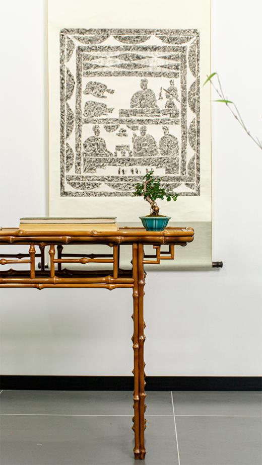 镜潭·筇竹条案 商品图8