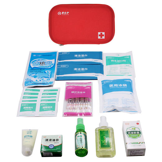 爱备护 防暑降温套装 ABH-L004B 红色  含10种31件用品 商品图2