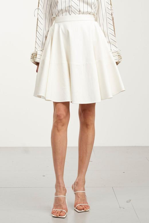 Palmer Harding  白色伞形褶皱半裙 商品图3