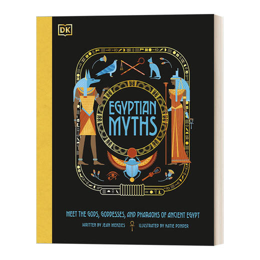 英文原版 Egyptian Myths 埃及神话插图故事 全彩插图 精装 英文版 进口英语原版书籍 商品图1