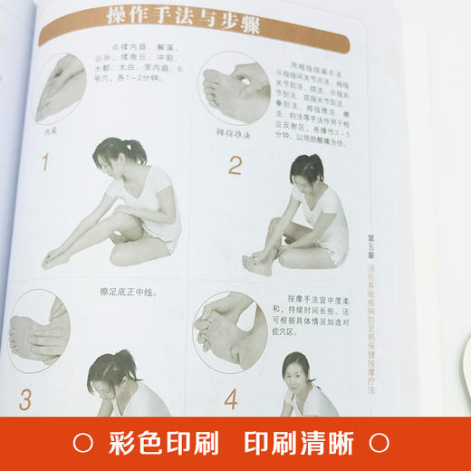 【9.9元包邮】足疗对症保健全书 足疗按摩书足疗保健一学就会防病祛病一用就灵足部穴位速效疗法脚底按摩对症养生常见脚病修脚疗法书籍 商品图4