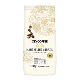 KeyCoffee继承焙煎曼巴咖啡豆360g/袋