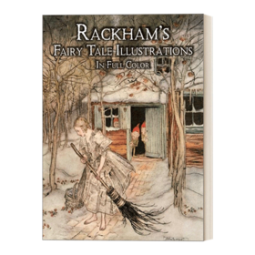 英文原版 Rackham's Fairy Tale Illustrations 亚瑟 拉克姆童话全彩插画 英文版 进口英语原版书籍
