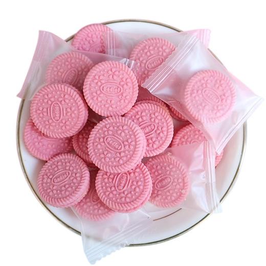 220g 焙多夫 迷你小奥夹心 粉色草莓味/黑色奶油味 蛋糕装饰甜品台装饰摆件【独立包装】 商品图9