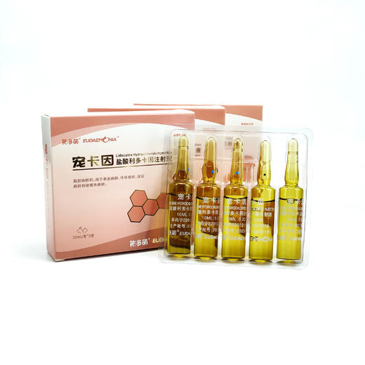 宠卡因 (盐酸利多卡因注射 液)-10ml:0.2g/支 30支/中盒 商品图1