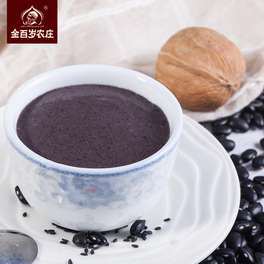 金百岁农庄核桃芝麻黑豆粉 商品图2