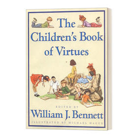 英文原版 Children's Book of Virtues 孩子的美德书 插图版 精装 英文版 进口英语原版书籍