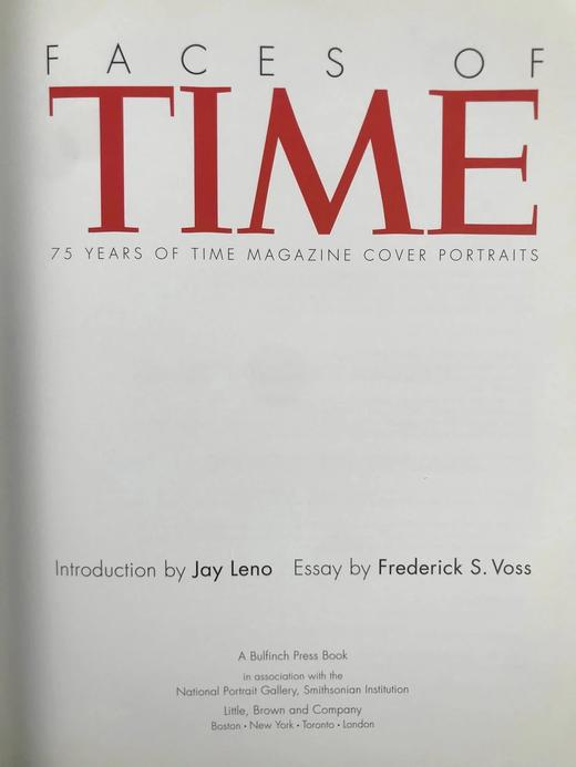 时代杂志封面肖像图集 75幅彩色40幅黑白插图 精装大16开 商品图3