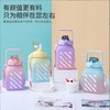 新款pc塑料大肚杯网红便携大容量吸管杯子女学生儿童礼品方形水壶 商品缩略图0