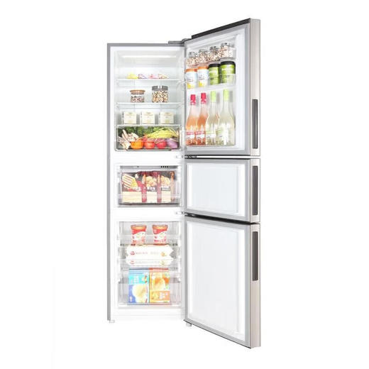 GREE格力 晶弘冰箱 三门冰箱 立体风冷无霜软冷冻 BCD-231WETG/浮光金 商品图5