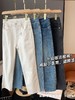 2025宝藏新款牛仔裤！显腿直显腿细高腰高弹棉舒适九分毛边牛仔裤法棍裤！ 商品缩略图3