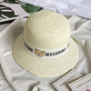 【潮酷草帽】2023新款ins夏季儿童草帽男童女童遮阳帽宝宝太阳帽凉帽盆帽 商品缩略图13